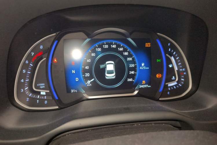 Used Hyundai Elantra (6th Generation / Lingdong) 2019 1.4T Dual-Clutch Xuan Dong · Dynamic Model Instrument Cluster