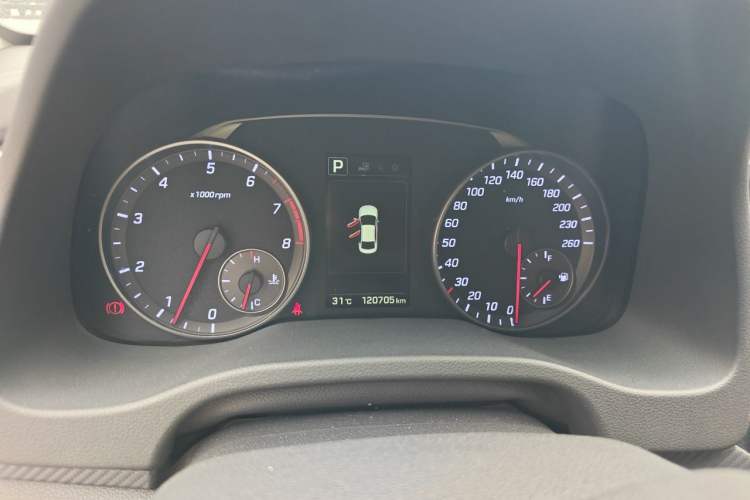 Used Hyundai Elantra (6th Generation / Lingdong) 2019 1.4T Dual-Clutch Xuan Dong · Dynamic Model Instrument Cluster