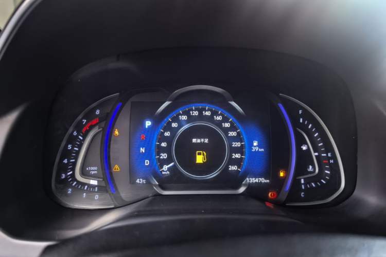 Used Hyundai Elantra (6th Generation / Lingdong) 2019 1.4T Dual-Clutch Xuan Dong · Dynamic Model Instrument Cluster
