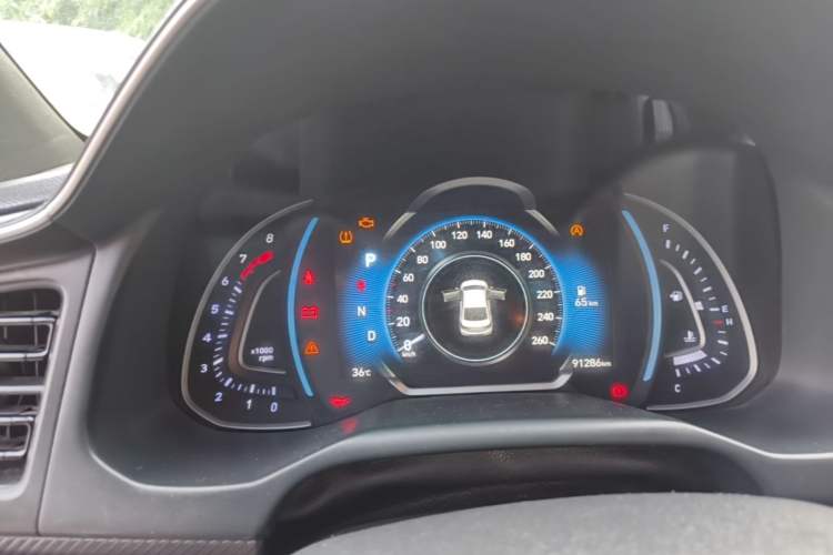Used Hyundai Elantra (6th Generation / Lingdong) 2019 1.4T Dual-Clutch Xuan Dong · Dynamic Model Instrument Cluster