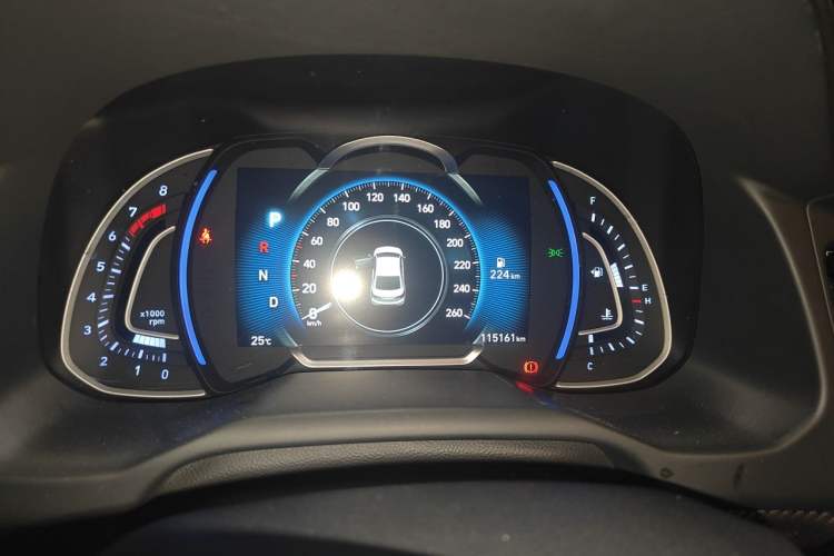 Used Hyundai Elantra (6th Generation / Lingdong) 2019 1.4T Dual-Clutch Xuan Dong · Dynamic Model Instrument Cluster