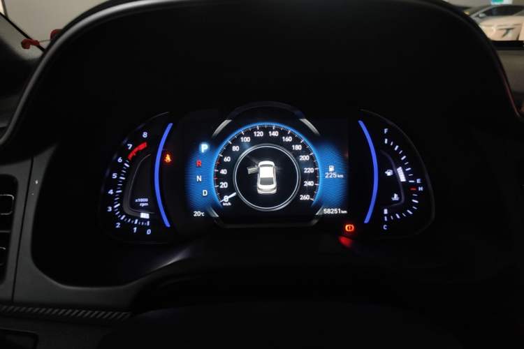 Used Hyundai Elantra (6th Generation / Lingdong) 2019 1.4T Dual-Clutch Xuan Dong · Dynamic Model Instrument Cluster