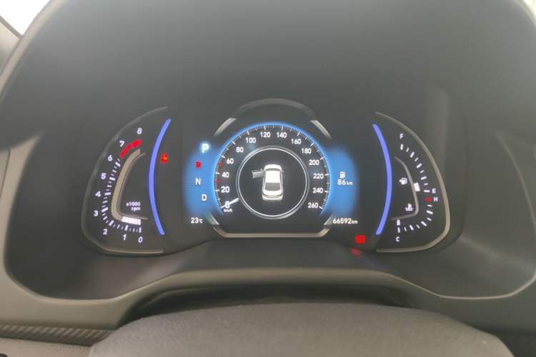Used Hyundai Elantra (6th Generation / Lingdong) 2019 1.4T Dual-Clutch Xuan Dong · Dynamic Model Instrument Cluster