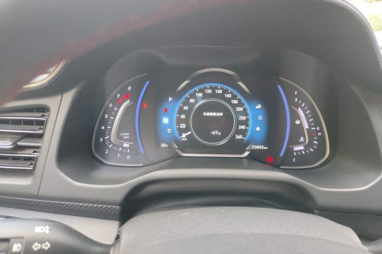 Used Hyundai Elantra (6th Generation / Lingdong) 2019 1.4T Dual-Clutch Xuan Dong · Dynamic Model Instrument Cluster