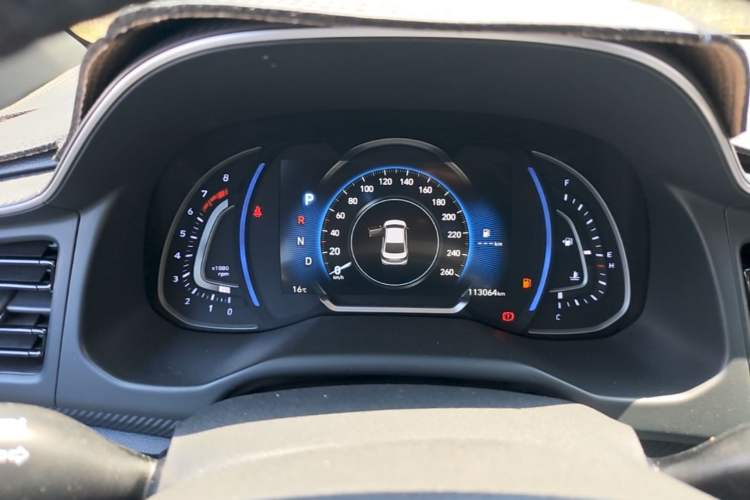 Used Hyundai Elantra (6th Generation / Lingdong) 2019 1.4T Dual-Clutch Xuan Dong · Dynamic Model Instrument Cluster