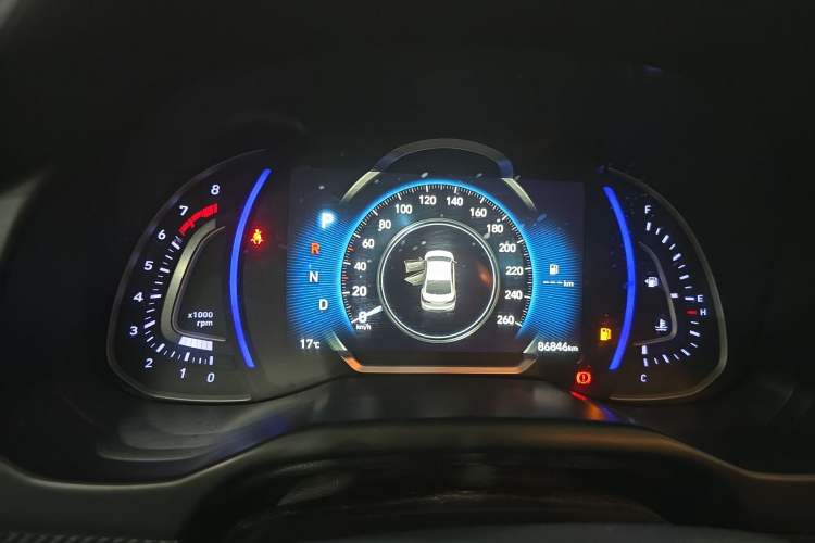 Used Hyundai Elantra (6th Generation / Lingdong) 2019 1.4T Dual-Clutch Xuan Dong · Dynamic Model Instrument Cluster