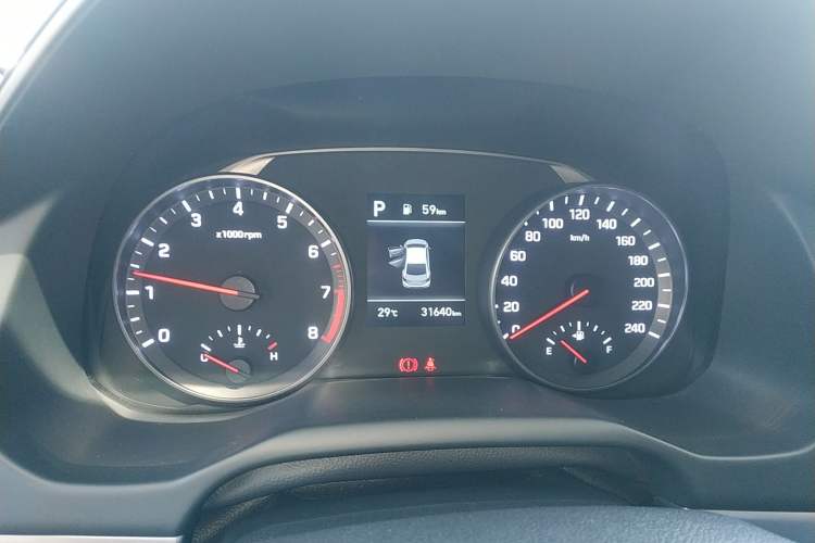 Used Hyundai Elantra (6th Generation / Lingdong) 2019 1.5L CVT ZhiXuan – Elite Version Instrument Cluster