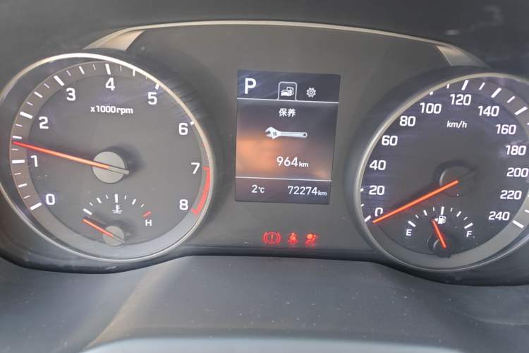 Used Hyundai Elantra (6th Generation / Lingdong) 2019 1.5L CVT ZhiXuan – Elite Version Instrument Cluster