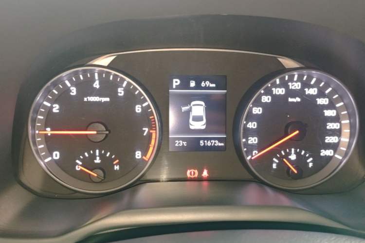Used Hyundai Elantra (6th Generation / Lingdong) 2019 1.5L CVT ZhiXuan – Elite Version Instrument Cluster