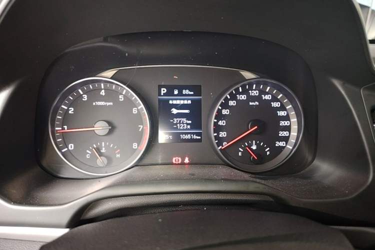 Used Hyundai Elantra (6th Generation / Lingdong) 2019 1.5L CVT ZhiXuan – Elite Version Instrument Cluster