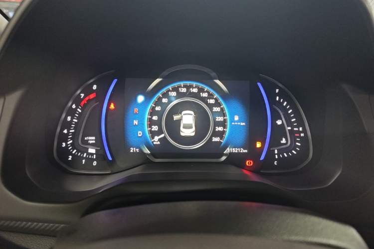 Used Hyundai Elantra (6th Generation / Lingdong) 2019 1.4T Dual-Clutch Xuan Dong · Dynamic Model Instrument Cluster