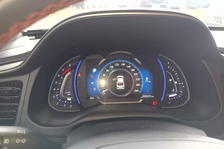 Used Hyundai Elantra (6th Generation / Lingdong) 2019 1.4T Dual-Clutch Xuan Dong · Dynamic Model Instrument Cluster