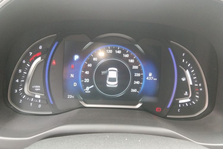 Used Hyundai Elantra (6th Generation / Lingdong) 2019 1.4T Dual-Clutch Xuan Dong · Dynamic Model Instrument Cluster