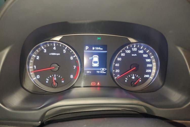 Used Hyundai Elantra (6th Generation / Lingdong) 2019 1.5L CVT ZhiXuan – Elite Version Instrument Cluster