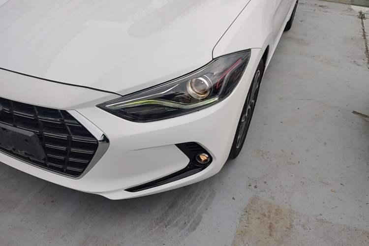 Used Hyundai Elantra (6th Generation / Lingdong) 2019 1.4T Dual-Clutch Xuan Dong · Dynamic Model Left Front Headlight