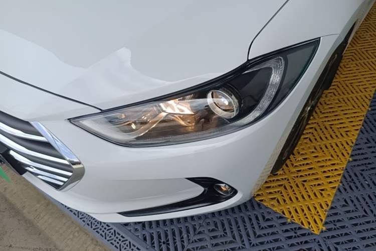 Used Hyundai Elantra (6th Generation / Lingdong) 2019 1.4T Dual-Clutch Xuan Dong · Dynamic Model Left Front Headlight