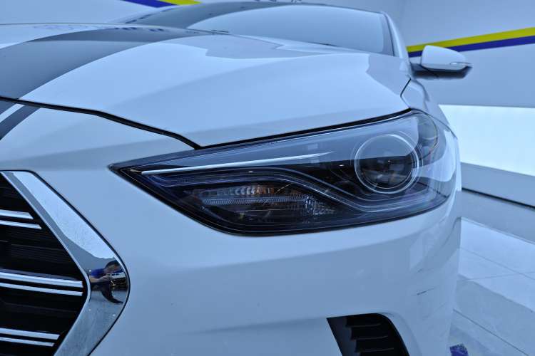 Used Hyundai Elantra (6th Generation / Lingdong) 2019 1.4T Dual-Clutch Xuan Dong · Dynamic Model Left Front Headlight