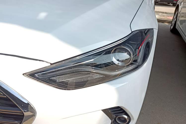Used Hyundai Elantra (6th Generation / Lingdong) 2019 1.4T Dual-Clutch Xuan Dong · Dynamic Model Left Front Headlight