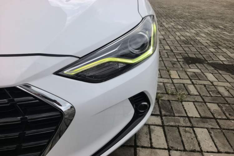 Used Hyundai Elantra (6th Generation / Lingdong) 2019 1.4T Dual-Clutch Xuan Dong · Dynamic Model Left Front Headlight