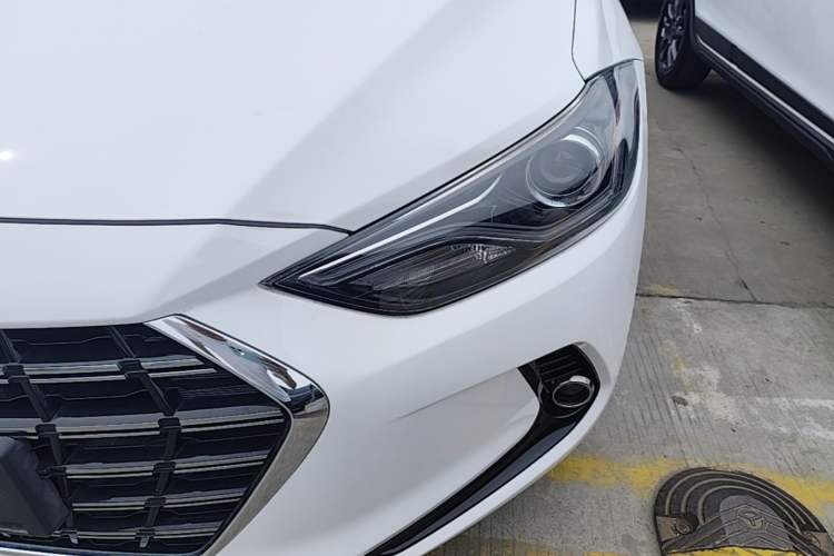 Used Hyundai Elantra (6th Generation / Lingdong) 2019 1.4T Dual-Clutch Xuan Dong · Dynamic Model Left Front Headlight