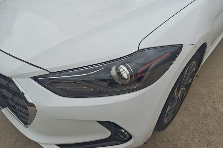 Used Hyundai Elantra (6th Generation / Lingdong) 2019 1.4T Dual-Clutch Xuan Dong · Dynamic Model Left Front Headlight