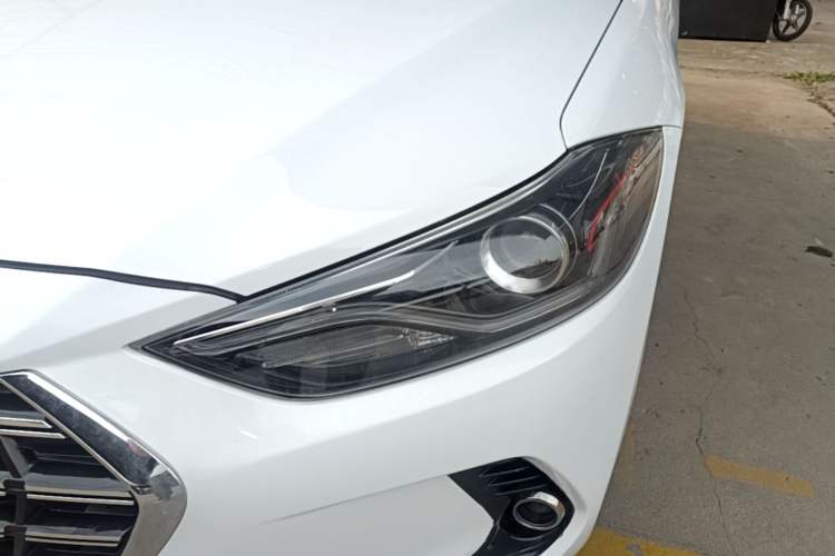 Used Hyundai Elantra (6th Generation / Lingdong) 2019 1.4T Dual-Clutch Xuan Dong · Dynamic Model Left Front Headlight