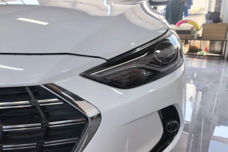 Used Hyundai Elantra (6th Generation / Lingdong) 2019 1.4T Dual-Clutch Xuan Dong · Dynamic Model Left Front Headlight
