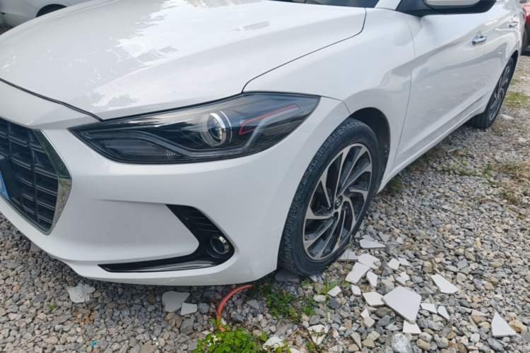 Used Hyundai Elantra (6th Generation / Lingdong) 2019 1.4T Dual-Clutch Xuan Dong · Dynamic Model Left Front Headlight