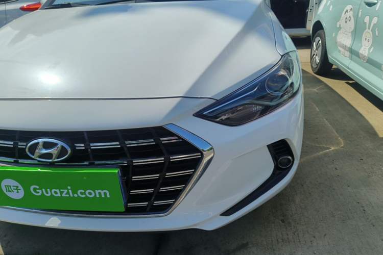 Used Hyundai Elantra (6th Generation / Lingdong) 2019 1.4T Dual-Clutch Xuan Dong · Dynamic Model Left Front Headlight