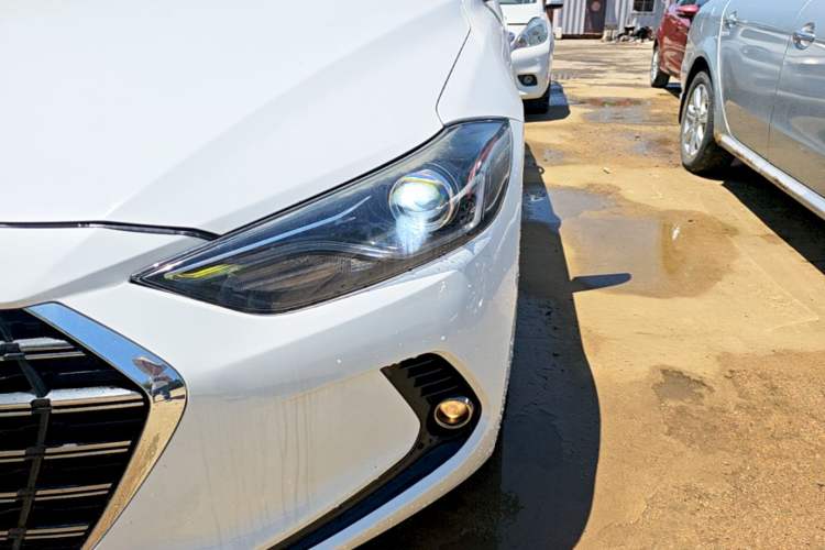 Used Hyundai Elantra (6th Generation / Lingdong) 2019 1.4T Dual-Clutch Xuan Dong · Dynamic Model Left Front Headlight
