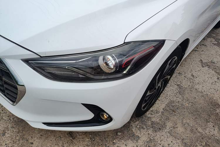Used Hyundai Elantra (6th Generation / Lingdong) 2019 1.4T Dual-Clutch Xuan Dong · Dynamic Model Left Front Headlight