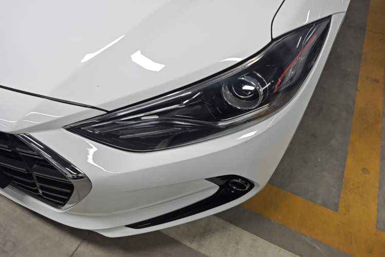 Used Hyundai Elantra (6th Generation / Lingdong) 2019 1.4T Dual-Clutch Xuan Dong · Dynamic Model Left Front Headlight