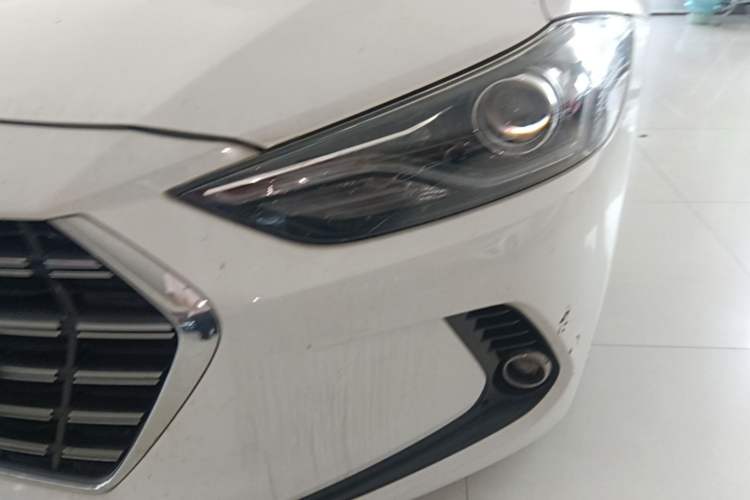 Used Hyundai Elantra (6th Generation / Lingdong) 2019 1.4T Dual-Clutch Xuan Dong · Dynamic Model Left Front Headlight
