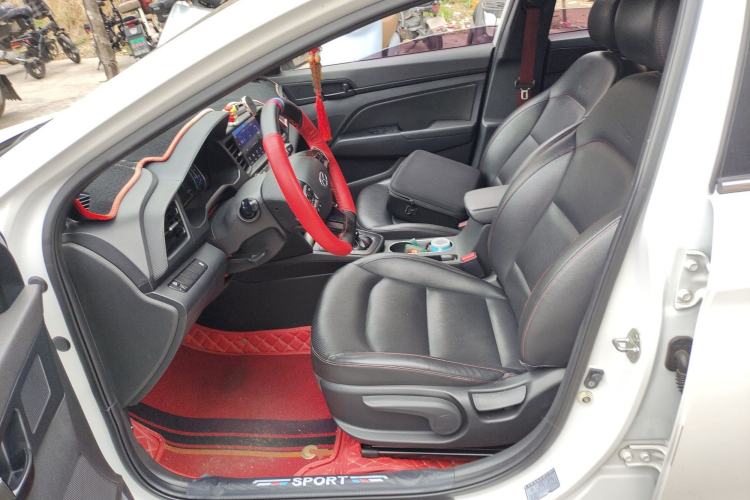 Used Hyundai Elantra (6th Generation / Lingdong) 2019 1.4T Dual-Clutch Xuan Dong · Dynamic Model Left Front Seat
