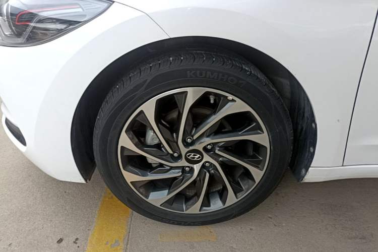 Used Hyundai Elantra (6th Generation / Lingdong) 2019 1.4T Dual-Clutch Xuan Dong · Dynamic Model Left Front Wheel Hub