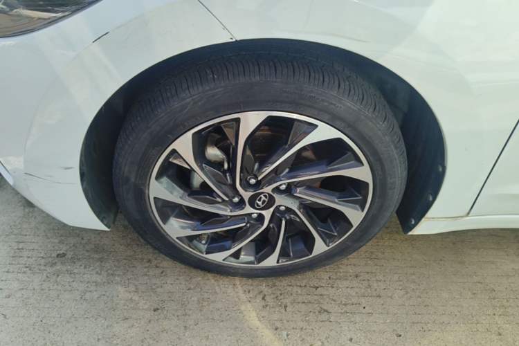 Used Hyundai Elantra (6th Generation / Lingdong) 2019 1.4T Dual-Clutch Xuan Dong · Dynamic Model Left Front Wheel Hub