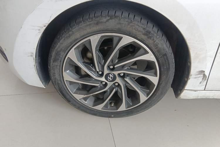 Used Hyundai Elantra (6th Generation / Lingdong) 2019 1.4T Dual-Clutch Xuan Dong · Dynamic Model Left Front Wheel Hub