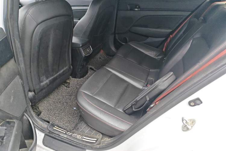 Used Hyundai Elantra (6th Generation / Lingdong) 2019 1.4T Dual-Clutch Xuan Dong · Dynamic Model Left Rear Seat