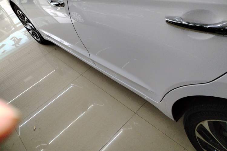 Used Hyundai Elantra (6th Generation / Lingdong) 2019 1.4T Dual-Clutch Xuan Dong · Dynamic Model Left Side Sill