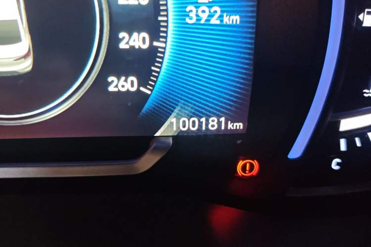 Used Hyundai Elantra (6th Generation / Lingdong) 2019 1.4T Dual-Clutch Xuan Dong · Dynamic Model Odometer Close Up