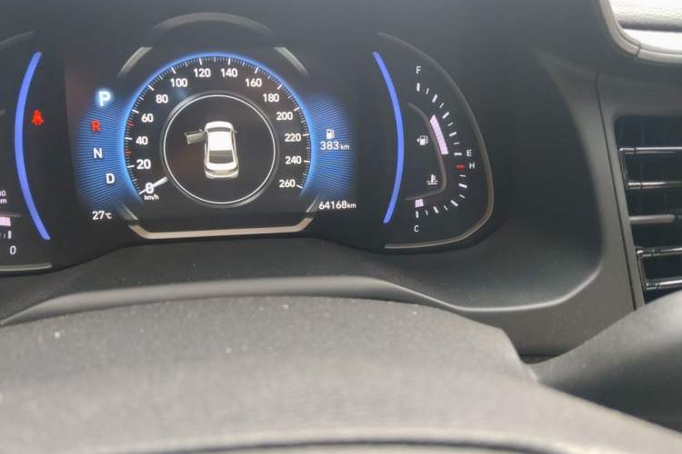 Used Hyundai Elantra (6th Generation / Lingdong) 2019 1.4T Dual-Clutch Xuan Dong · Dynamic Model Odometer Close Up