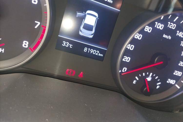Used Hyundai Elantra (6th Generation / Lingdong) 2019 1.5L CVT ZhiXuan – Elite Version Odometer Close Up