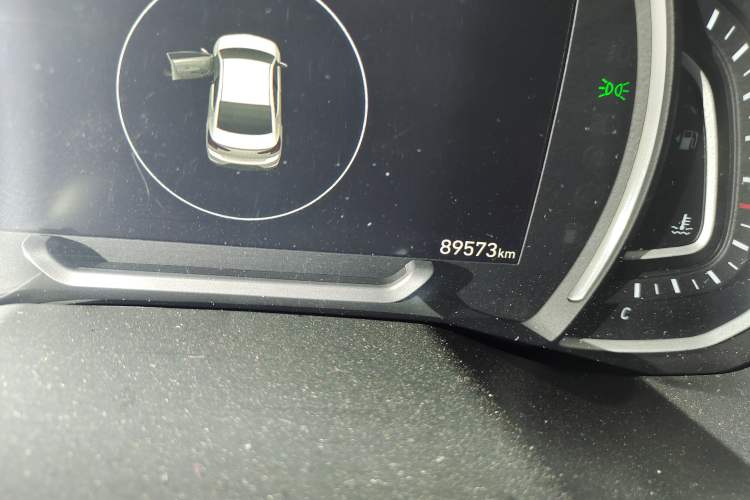 Used Hyundai Elantra (6th Generation / Lingdong) 2019 1.4T Dual-Clutch Xuan Dong · Dynamic Model Odometer Close Up