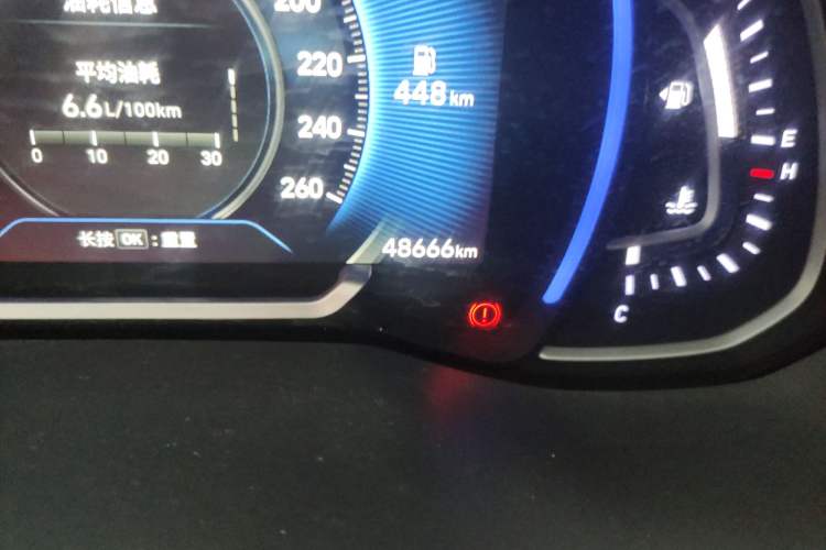Used Hyundai Elantra (6th Generation / Lingdong) 2019 1.4T Dual-Clutch Xuan Dong · Dynamic Model Odometer Close Up