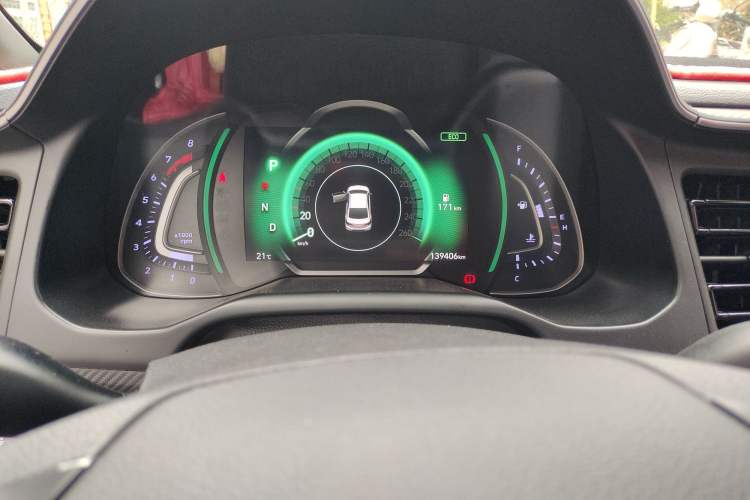 Used Hyundai Elantra (6th Generation / Lingdong) 2019 1.4T Dual-Clutch Xuan Dong · Dynamic Model Odometer Close Up