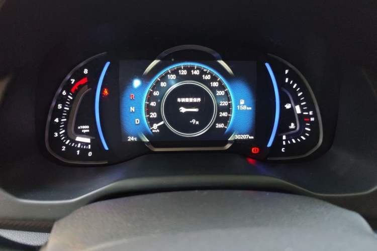 Used Hyundai Elantra (6th Generation / Lingdong) 2019 1.4T Dual-Clutch Xuan Dong · Dynamic Model Odometer Close Up