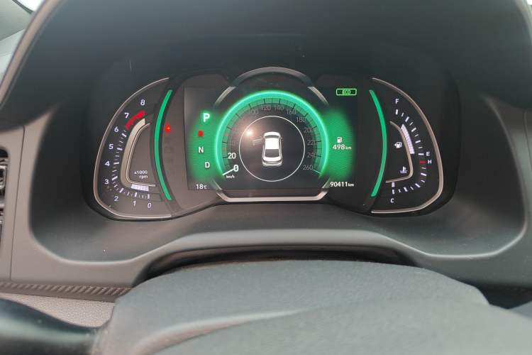 Used Hyundai Elantra (6th Generation / Lingdong) 2019 1.4T Dual-Clutch Xuan Dong · Dynamic Model Odometer Close Up