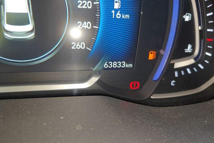Used Hyundai Elantra (6th Generation / Lingdong) 2019 1.4T Dual-Clutch Xuan Dong · Dynamic Model Odometer Close Up