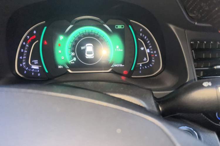 Used Hyundai Elantra (6th Generation / Lingdong) 2019 1.4T Dual-Clutch Xuan Dong · Dynamic Model Odometer Close Up