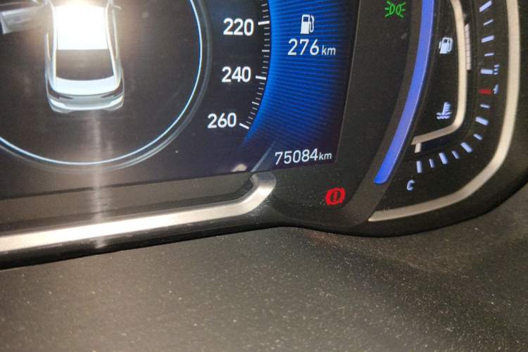 Used Hyundai Elantra (6th Generation / Lingdong) 2019 1.4T Dual-Clutch Xuan Dong · Dynamic Model Odometer Close Up